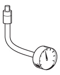 Вакуумметр - прибор для измерения отрицательного давления в системе аспирации (Cattani #040842) - Cattani