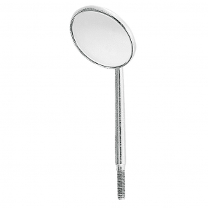 Asa Dental Зеркало без ручки увеличивающее на удлиненной ножке, диаметр 22 мм, 1 штука