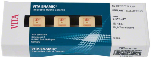 Стоматорг - Блоки ENAMIC IS для Cerec/in Lab, 2M2-HT HighTranslucent, 5 шт, для абатментов