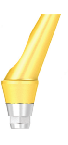 Стоматорг - Абатмент угловой для цементной фиксации диаметр 5.5 мм, десна 5.0 мм. Угол 25% шестигранник тип Б.