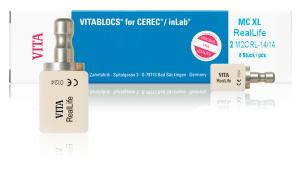 Стоматорг - Блоки VITABLOCKS RealLife для Cerec/in Lab, 1M2C, 5 шт