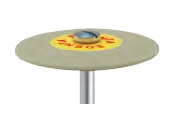 Edenta Полиры для керамики R1540HP зеркальная полировка"серый диск с держателем" d=260мм, L=2мм, 3 этап