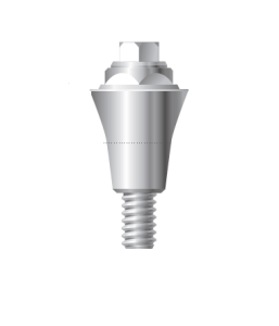 Стоматорг - Прямой мультиюнит абатмент (Conical abutment) диаметр 4.8 мм, длина 3 мм, для стандартной и широкой линейки.