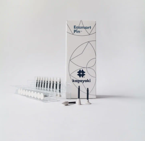 Стоматорг - Набор полиров "Kagayaki Ensmart Pin" 125 (диск, пуля, чашка - белый)  - металл - 30 шт., 1-й шаг