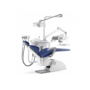 Linea Esse - стоматологическая установка с верхней подачей на 4 инструмента со скайлером, цвет М16 темно-синий - OMS