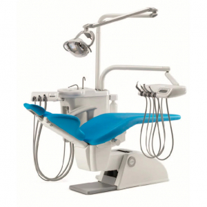 Установка стоматологическая СТАНДАРТНАЯ TEMPO 9 ELX (2200062) со скайлером, цвет М02 серо-синий - OMS
