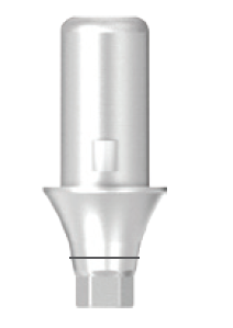 Стоматорг - Титановое основание для цементируемого абатмента, для стандартных\широких имплантатов диаметр 5.5, высота 5, десна 3, без шестигранника.